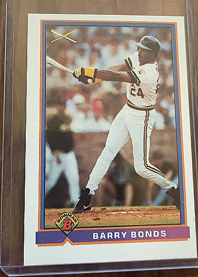 1991 Bowman #380 Barry Bonds — front