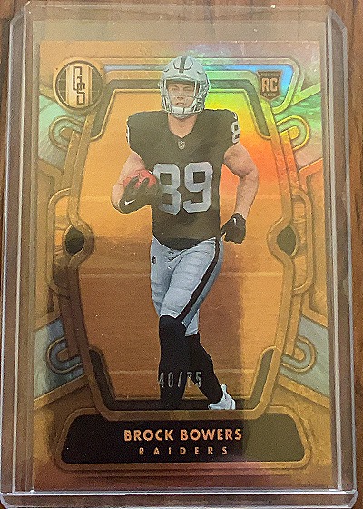 2024 Panini Gold Standard #40 Brock Bowers — front