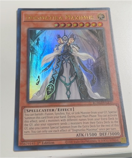 Yu-Gi-Oh! MP21-EN105 Dogmatika Maximus — front