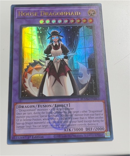 2020 Yu-Gi-Oh! RA03-EN037 House Dragonmaid — front