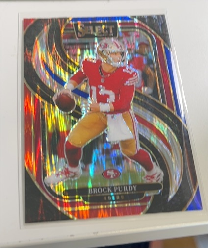 2024 Panini Select #124 Brock Purdy — front