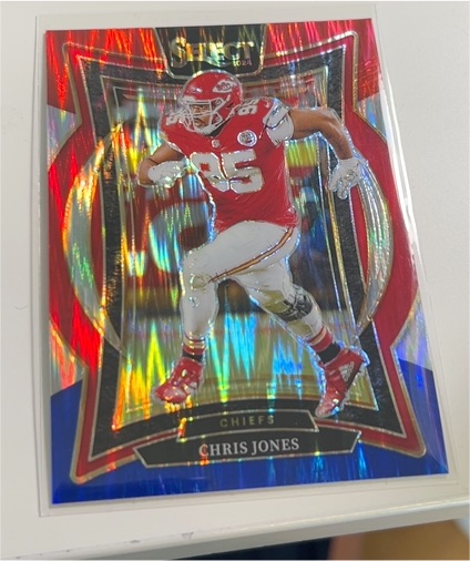 2024 Panini Select Concourse #19 Chris Jones — front