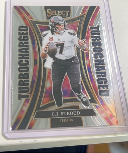 2024 Panini Select #10 C.J. Stroud Turbocharged — front