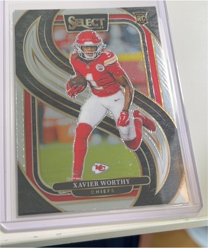 2024 Panini Select #119 Xavier Worthy — front