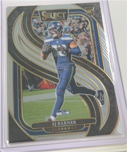 2024 Panini Select #103 AJ Barner — front