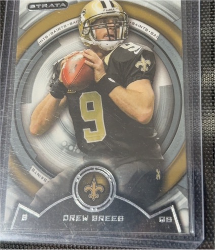 2013 Topps Strata #134 Drew Brees — front