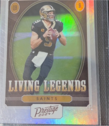 2024 Panini Prestige Living Legends #LL-DBS Drew Brees — front