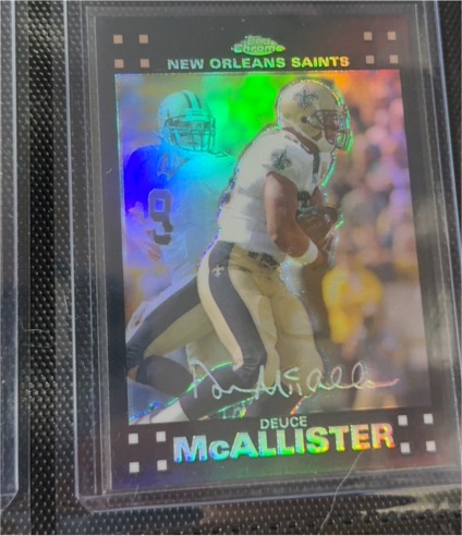 2007 Topps Chrome #TC71 Deuce McAllister — front