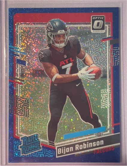 2023 Panini Donruss Optic #206 Bijan Robinson — front
