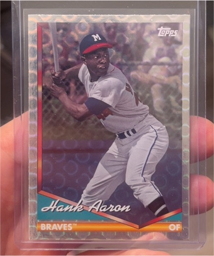 2024 Topps Archives #296 Hank Aaron — front