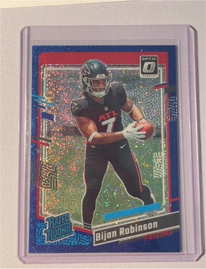 2023 Donruss Optic #206 Bijan Robinson — front