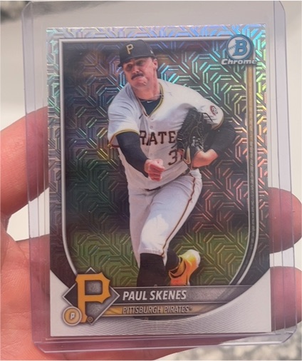 2025 Bowman Chrome #30 Paul Skenes — front