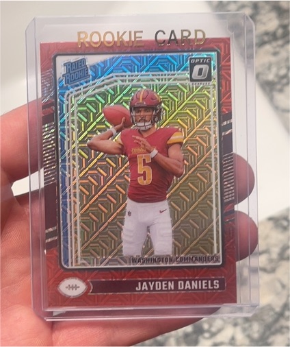 2024 Panini Donruss Optic #248 Jayden Daniels — front