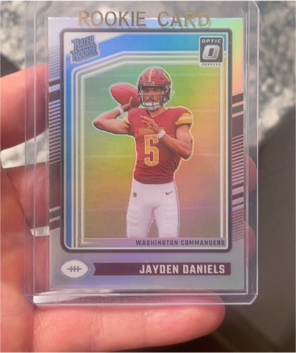 2024 Panini Donruss Optic #248 Jayden Daniels — front