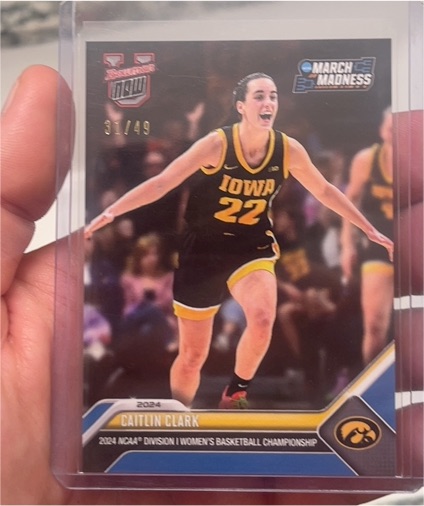 2024 Topps Bowman U Now #41 Caitlin Clark — front