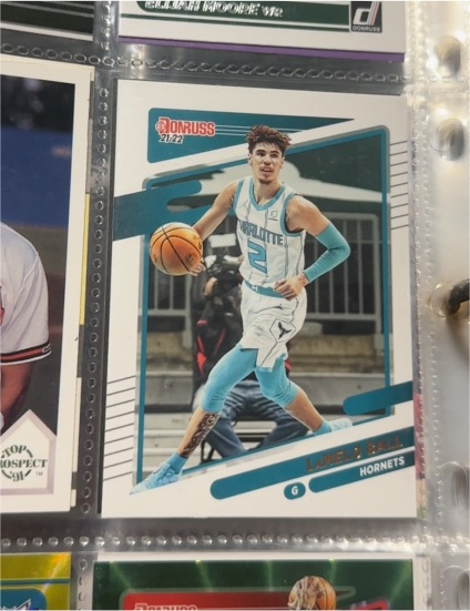 2021-22 Panini Donruss #111 LaMelo Ball — front