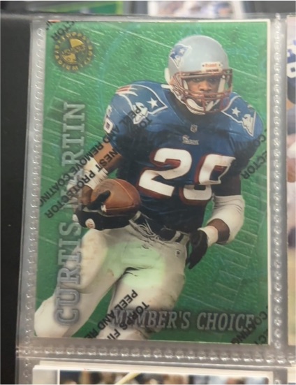 1996 Topps Stadium Club Members Only #50 Curtis Martin — front