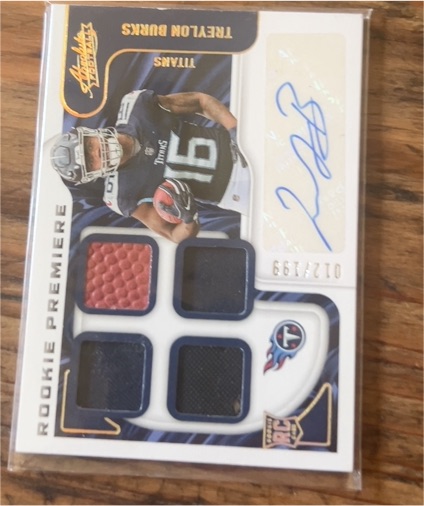 2022 Panini Absolute #212 Treylon Burks — front