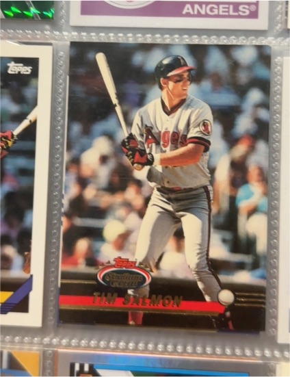 1993 Topps Stadium Club #249 Tim Salmon — front