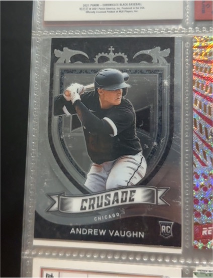 2021 Panini Chronicles Crusade #15 Andrew Vaughn — front