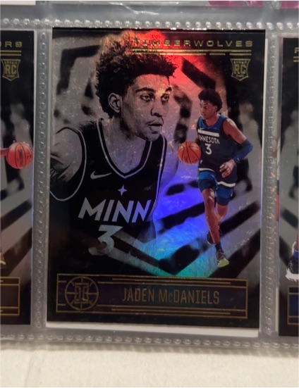 2020-21 Panini Illusions #173 Jaden McDaniels — front