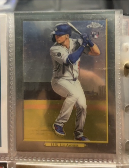 2020 Topps Chrome Turkey Red #TR-8 Gavin Lux — front