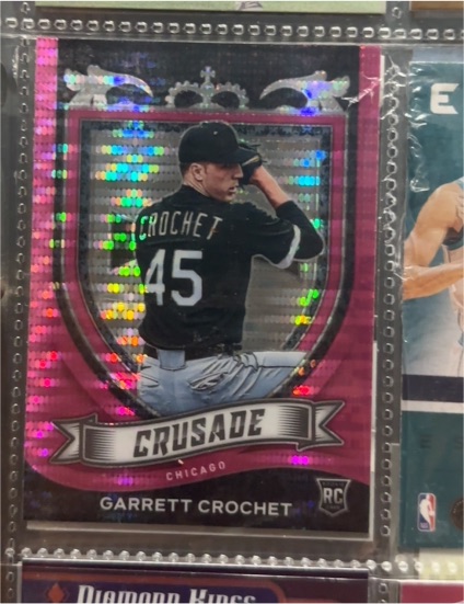 2021 Panini Chronicles Crusade #1 Garrett Crochet — front
