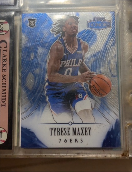 2020-21 Panini Chronicles Honors #598 Tyrese Maxey — front