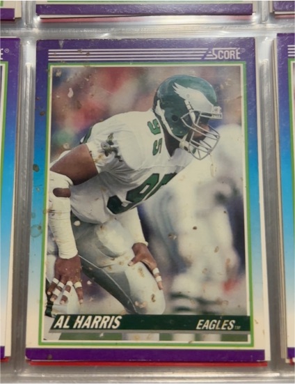 1990 Score #547 Al Harris — front