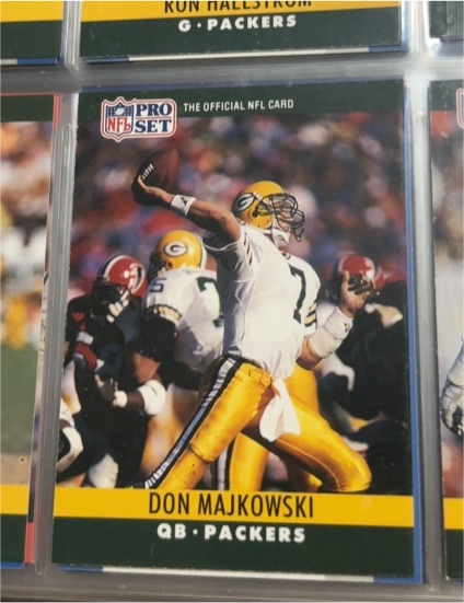 1990 Pro Set #112 Don Majkowski — front