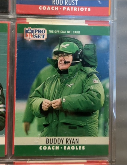 1990 Pro Set #253 Buddy Ryan — front
