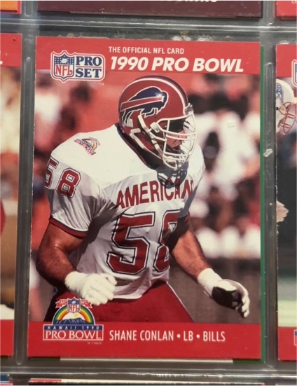 1990 Pro Set #337 Shane Conlan — front