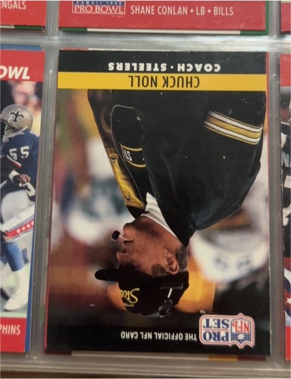1990 Pro Set #275 Chuck Noll — front