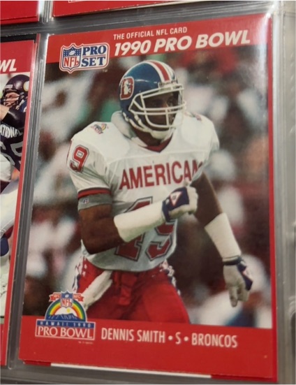 1990 Pro Set #372 Dennis Smith — front