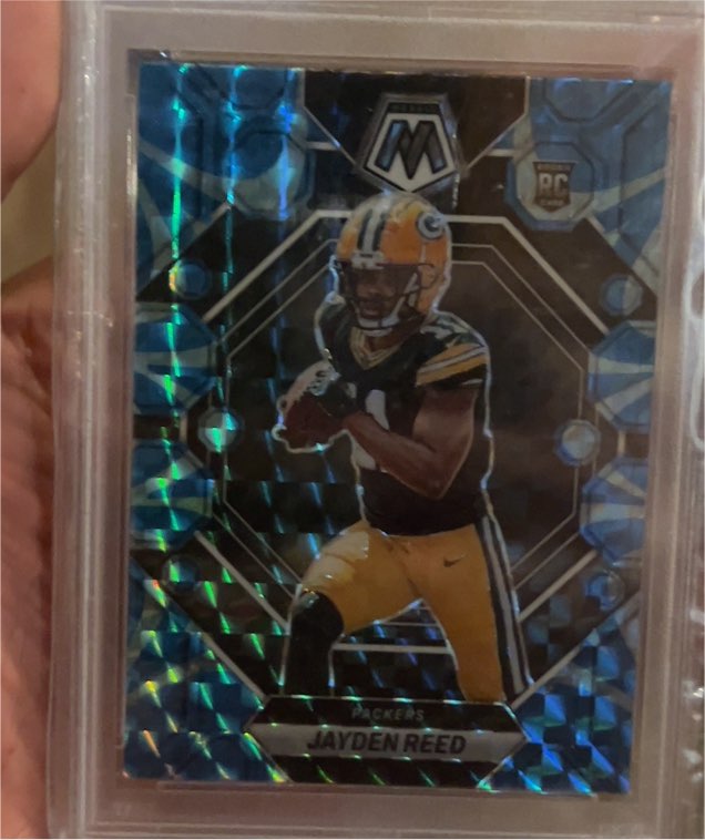 2023 Panini Mosaic #333 Jayden Reed — front