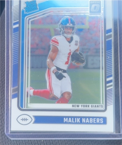 2024 Panini Donruss Optic #271 Malik Nabers Rated Rookie — front