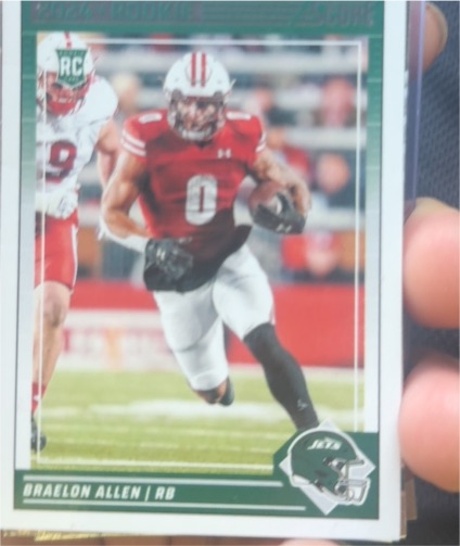 2024 Panini Score #390 Braelon Allen — front