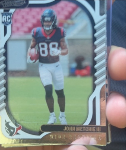 2022 Panini Absolute #117 John Metchie III — front