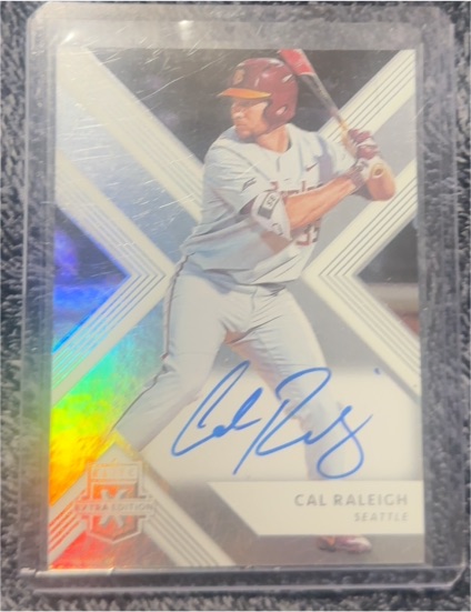 2018 Panini Elite Extra Edition #X Cal Raleigh — front
