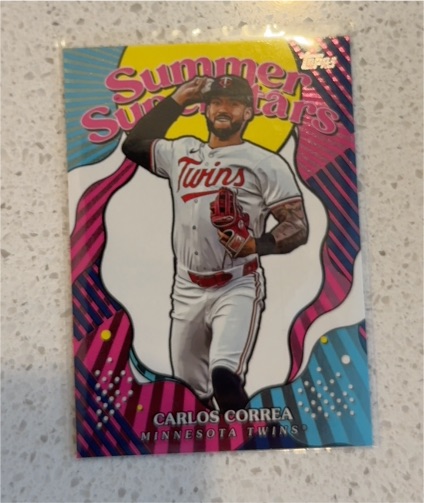 2025 Topps Series 2 #SS-25 Carlos Correa — front