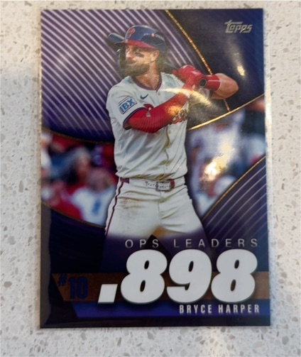 2025 Topps Series 2 #OPS-10 Bryce Harper — front
