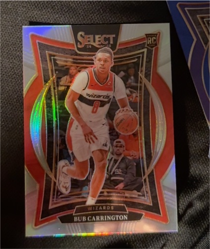 2024-25 Panini Select #81 Bub Carrington — front