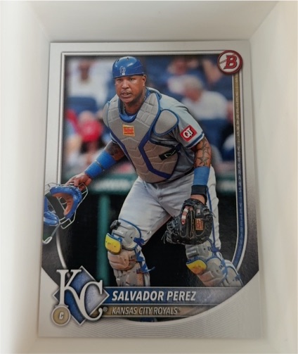 2025 Bowman #34 Salvador Perez — front