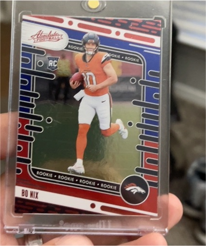 2024 Panini Absolute Football #112 Bo Nix — front
