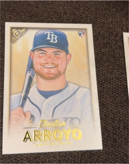 2018 Topps Gallery #54 Christian Arroyo — front