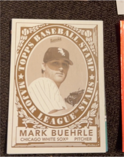 2006 Topps Bazooka Stamp #5 Mark Buehrle — front