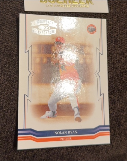 2005 Donruss Throwback Threads #291 Nolan Ryan — front