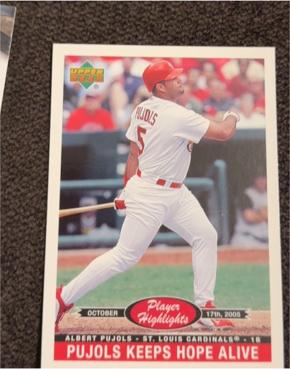 2006 Upper Deck Player Highlights #PH-22 Albert Pujols — front