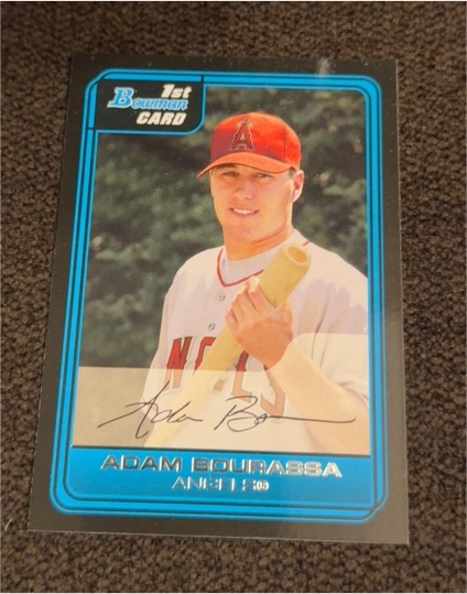 2006 Bowman #B81 Adam Bourassa — front