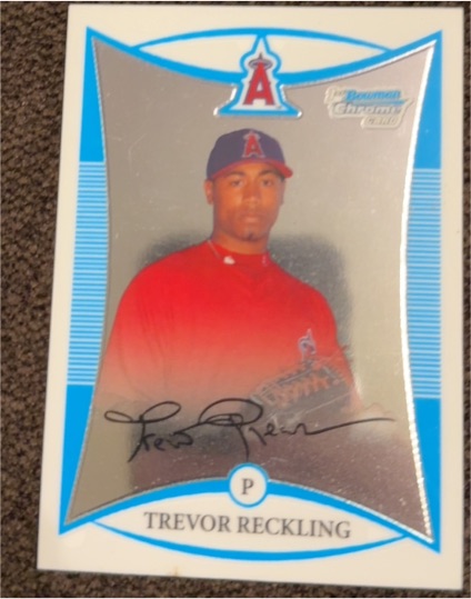 2008 Bowman Chrome Prospects #BCP228 Trevor Reckling — front